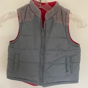 Reversible puffy vest 3T
